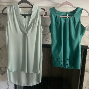Bundle of two banana republic blouses